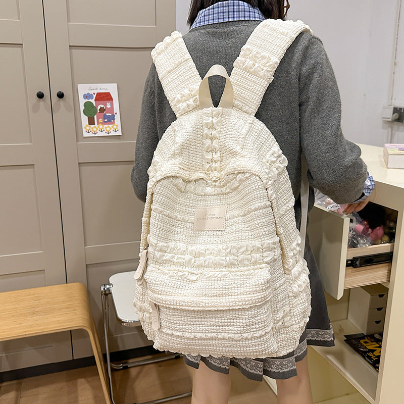 Texturierter leichter Rucksack