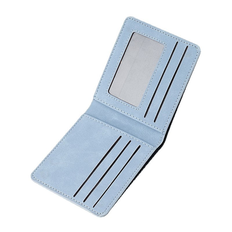 Minimalistische Lederbörse