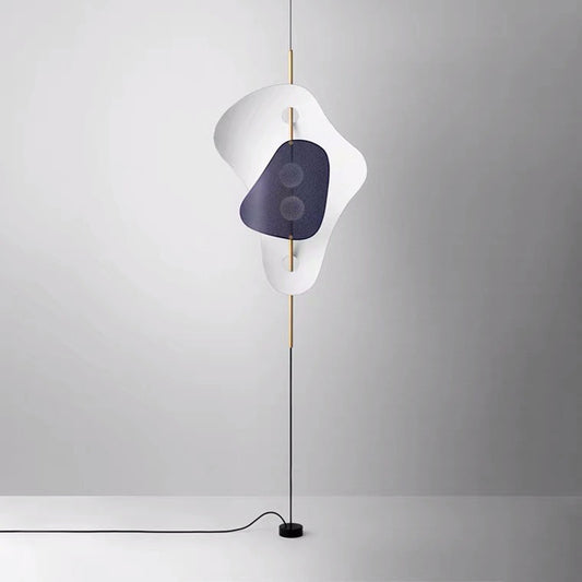 Abstract Stehlampe mit einzigartigem organischen Design