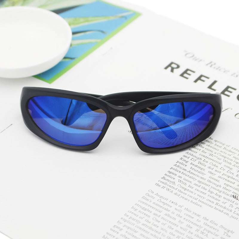 Damen Sportliche Sonnenbrille mit hochwertigem UV-Schutzmaterial Brehn