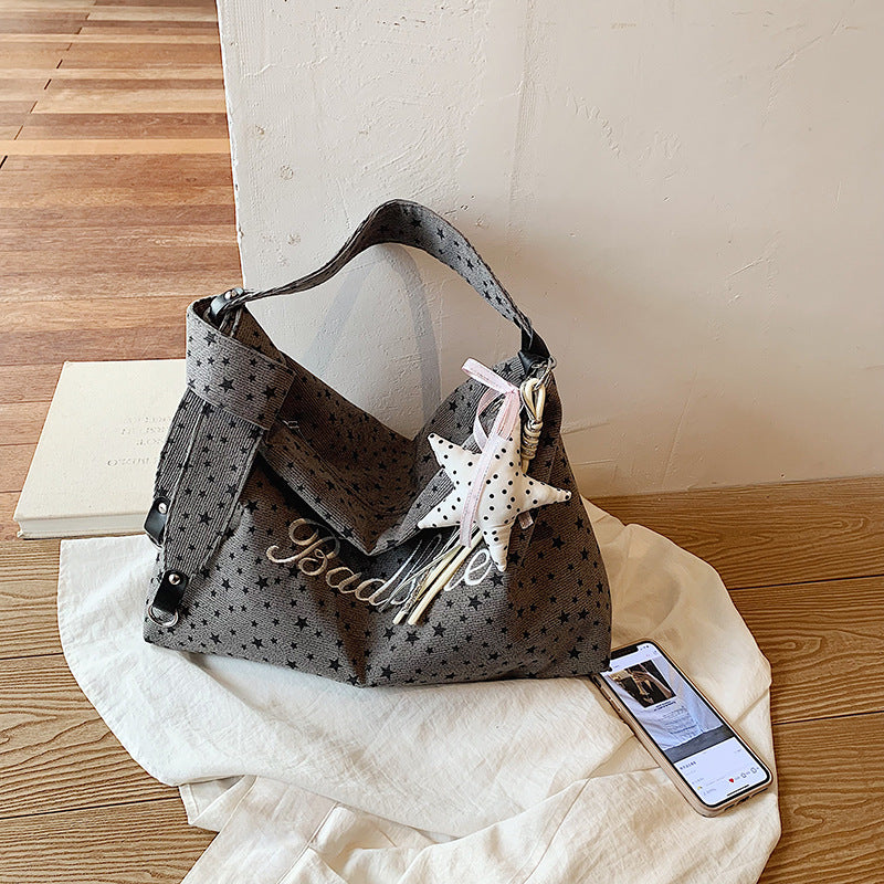 Trendige Canvas-Tasche