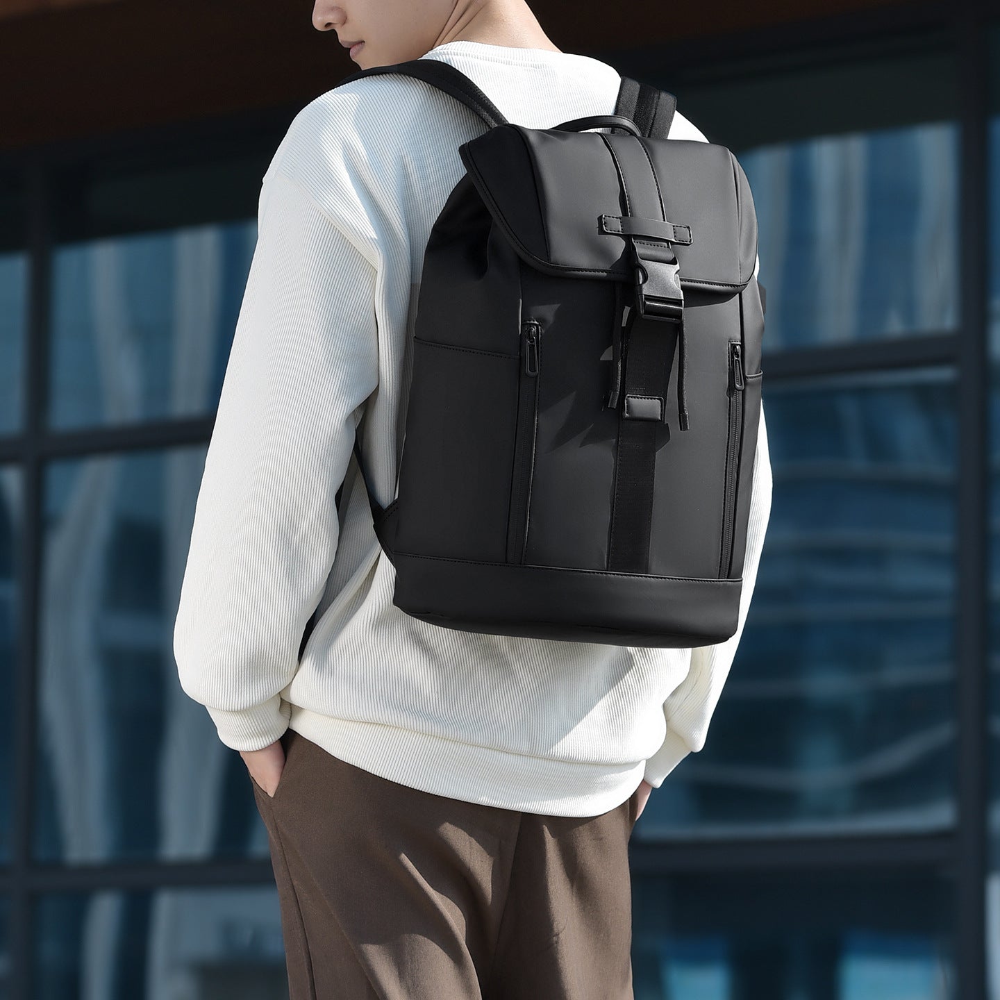 Ergonomischer wasserdichter Rucksack Brehn