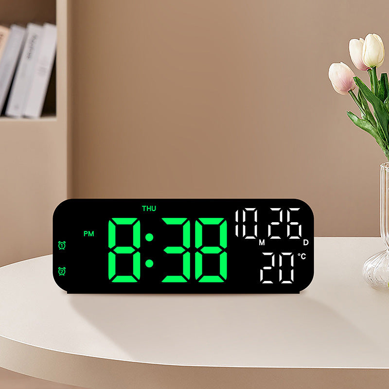 Digitaler Wecker mit Großem Led-Display und Wetterfunktion Brehn