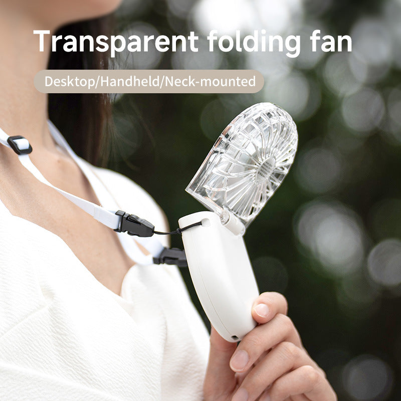 Unisex tragbarer faltbarer Handventilator Brehn