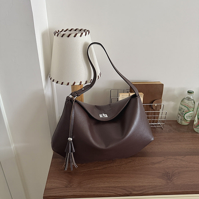 Elegante strukturierte Handtasche