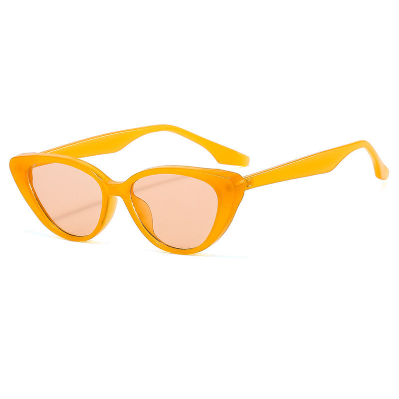 Damen Cat-Eye Sonnenbrille mit modernem extremen Rahmen Brehn