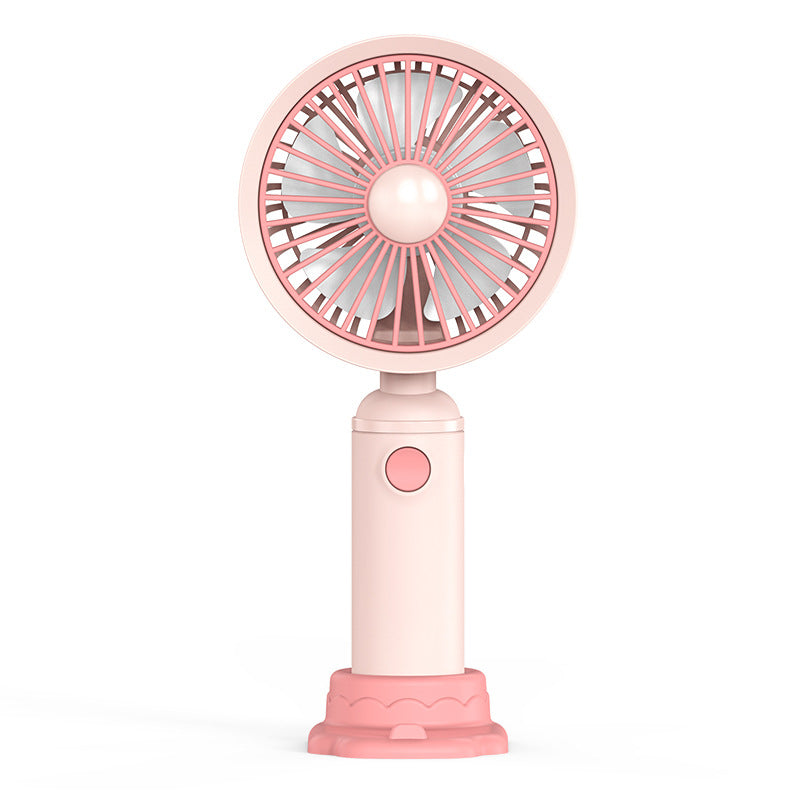 Damen Tragbarer Handventilator mit ergonomischem Design und USB-Lademöglichkeit Brehn