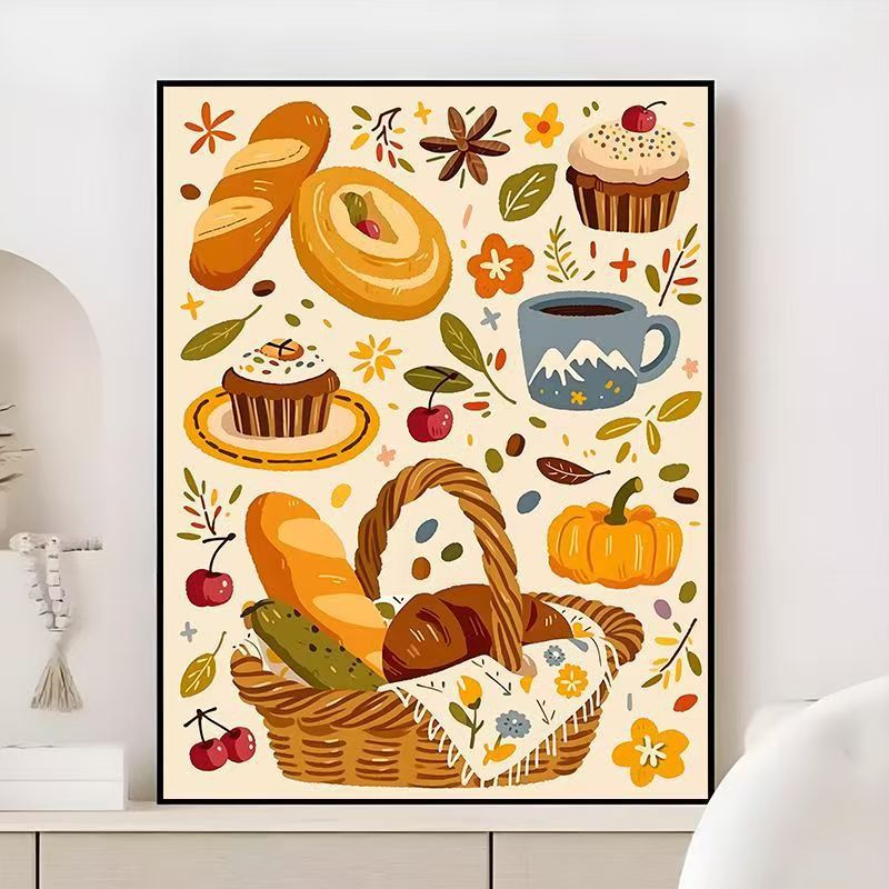 Gourmet kulinarisches Wandkunst Brehn