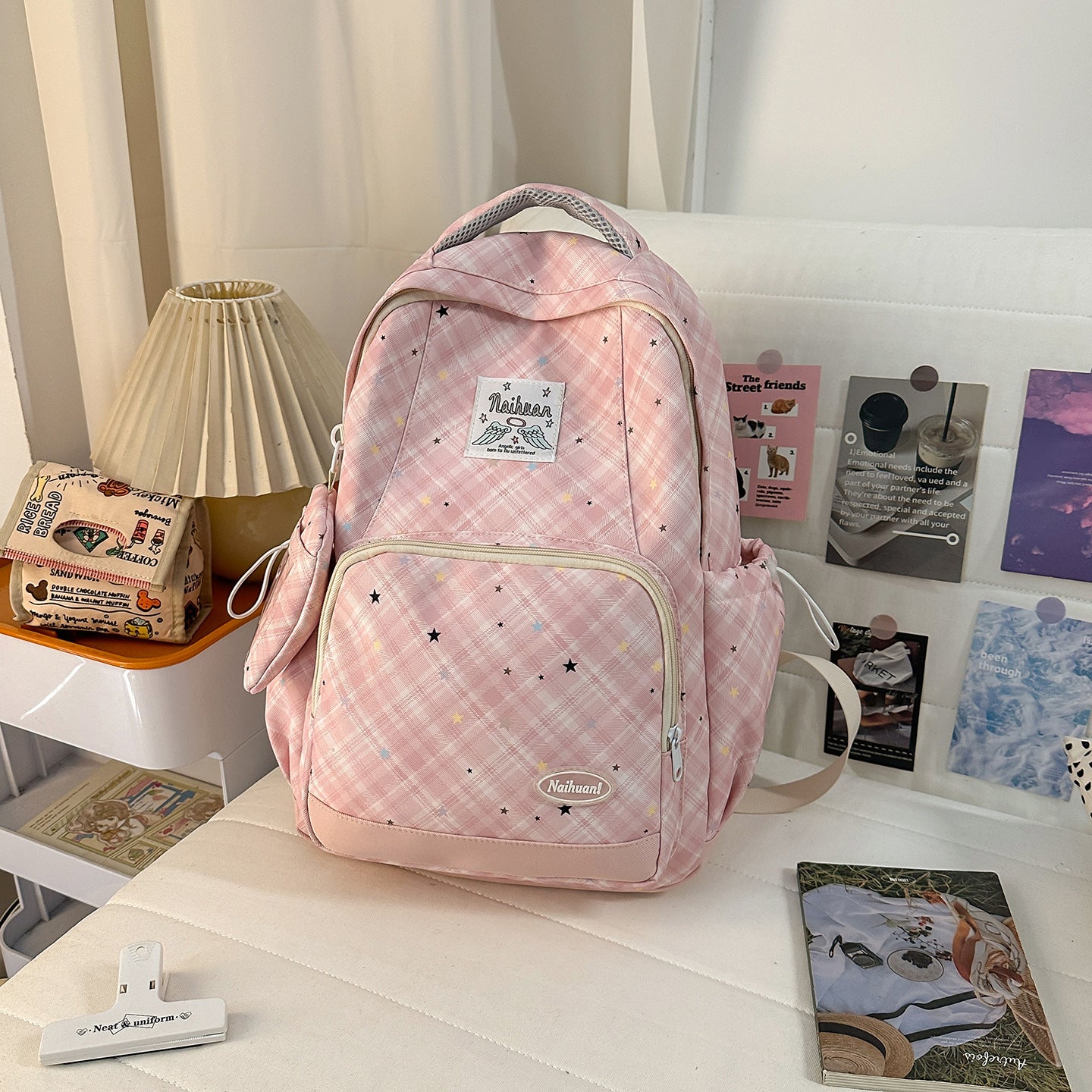 Casual Mehrfach-Taschen Rucksack Brehn