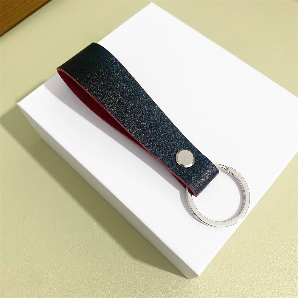 Premium Leder Schlüsselanhänger Halter Brehn