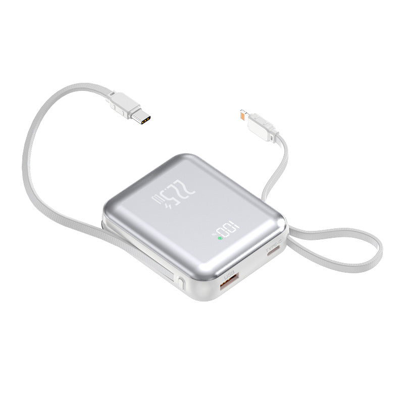 Multifunktionale Powerbank mit digitaler Anzeige Brehn