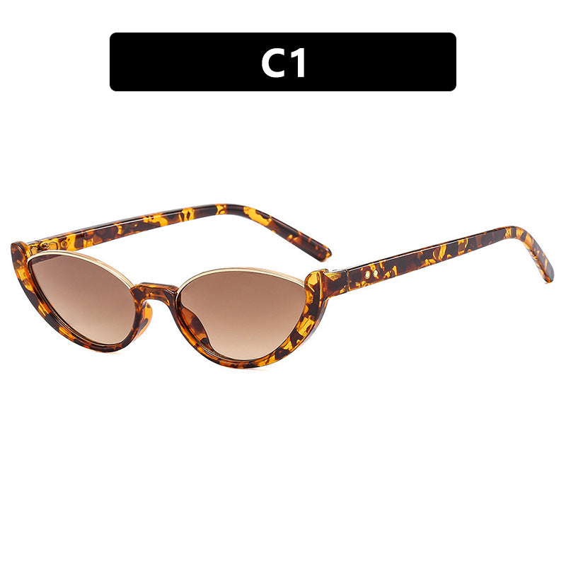 Damen Cat-Eye Sonnenbrille mit verspiegelten Gläsern und elegantem Rahmen Brehn