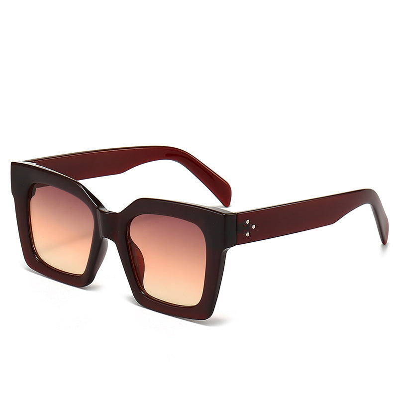 Damen Modische Sonnenbrille im markanten Schildkrötendesign Brehn