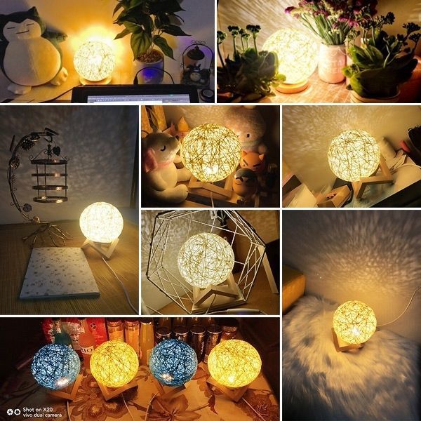 Dekorative Tischlampe