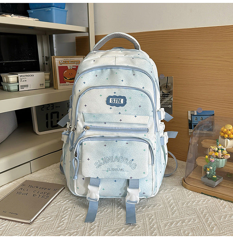 Multi-Taschen Galaxy-Themen Schulrucksack