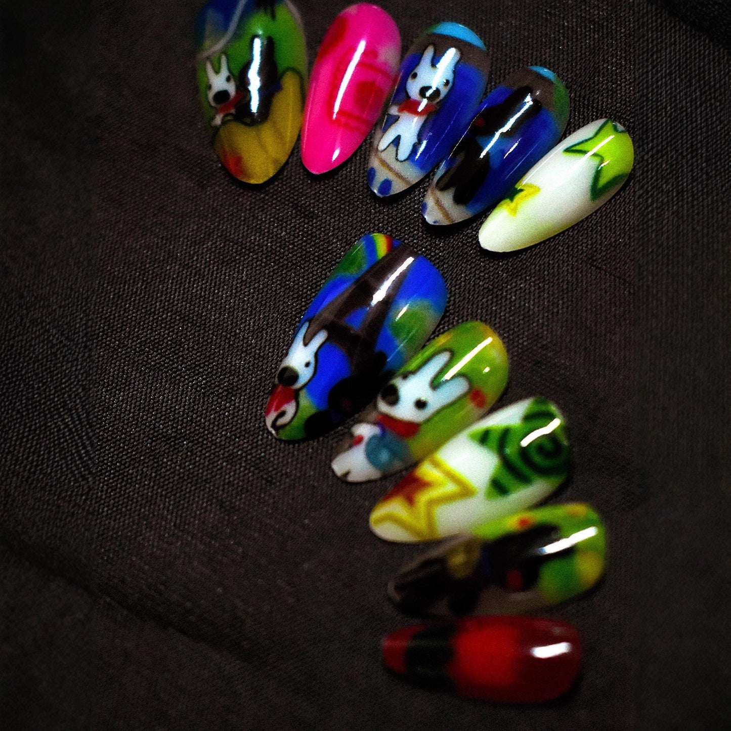 Künstlerisches Nageldesign Brehn