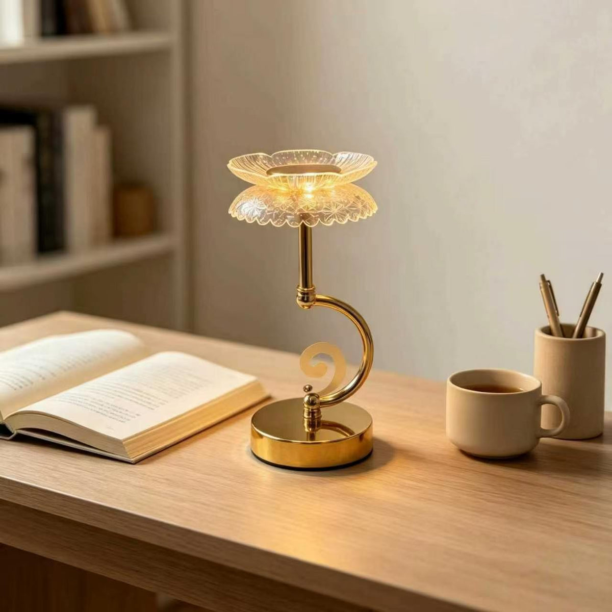 Dekorative Tischlampe