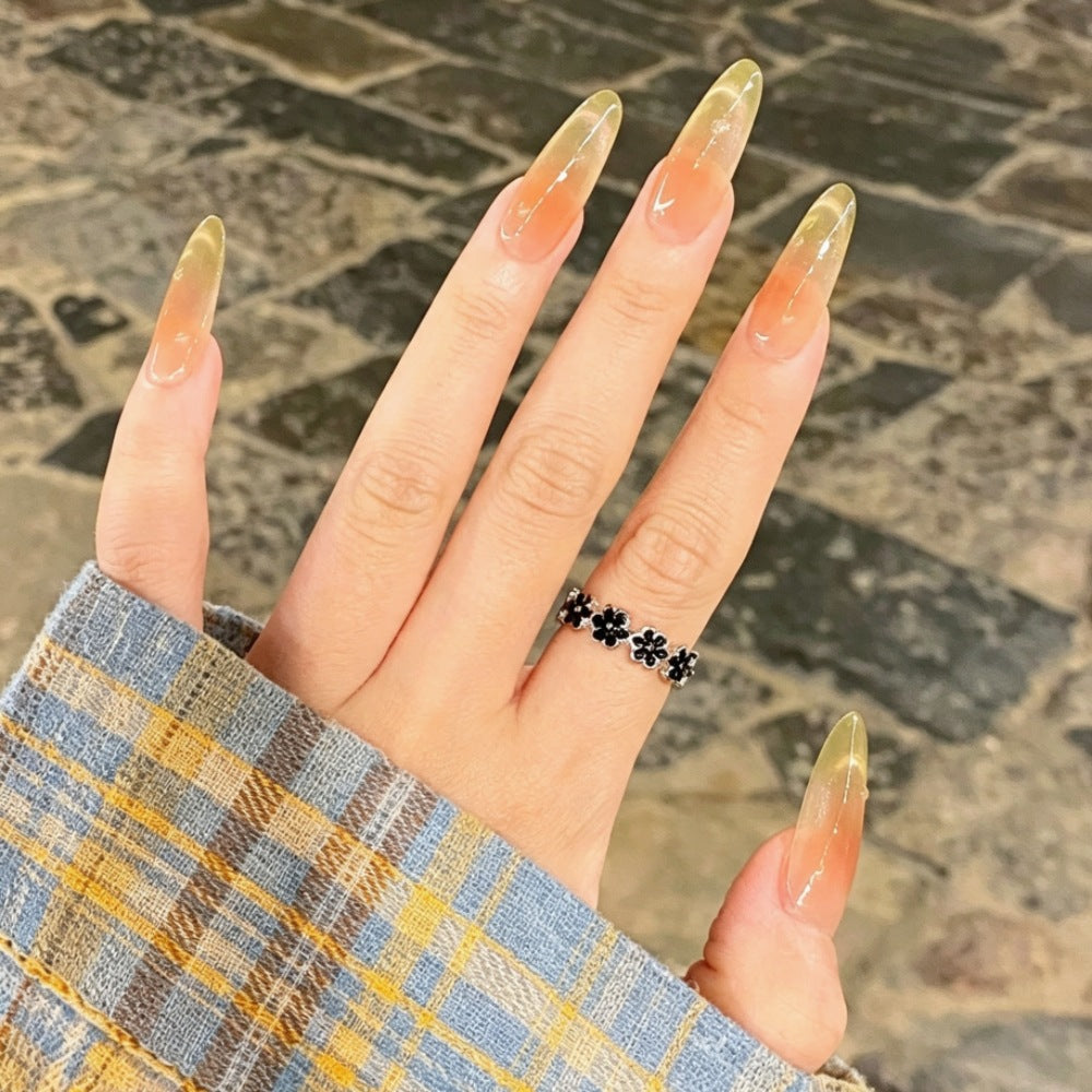 Stilvolle lange Stiletto Press-On Nägel Brehn