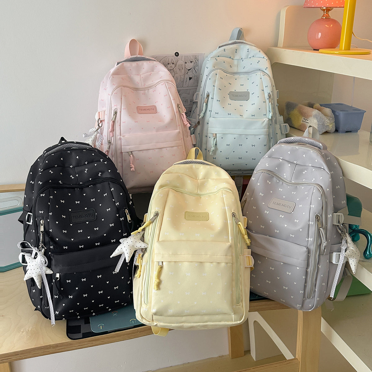 Stylischer Multifunktions-Schulrucksack Brehn