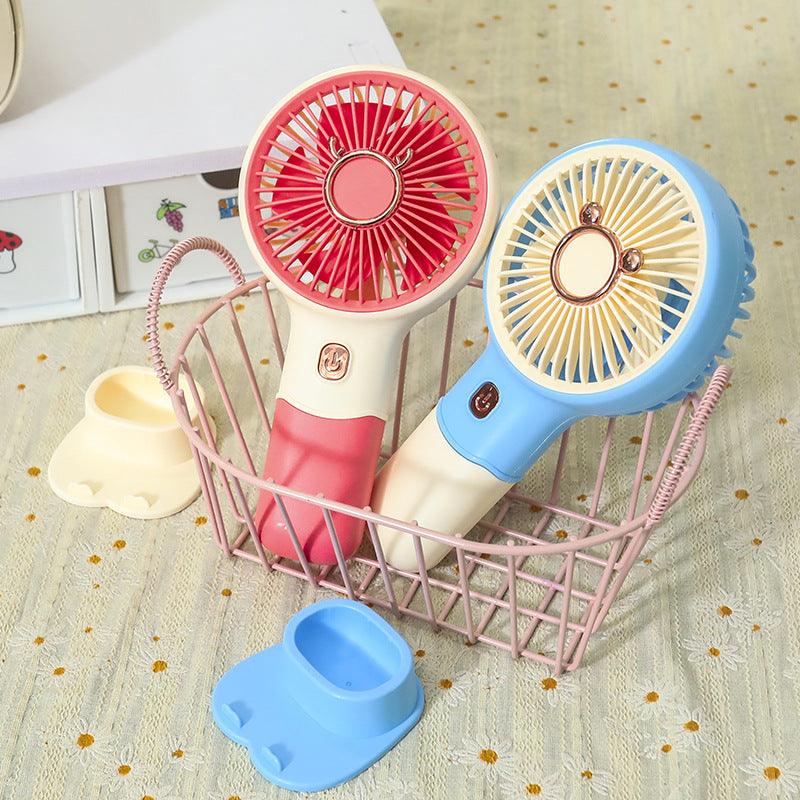 Damen Tragbarer Handventilator mit innovativem Tierdesign Brehn