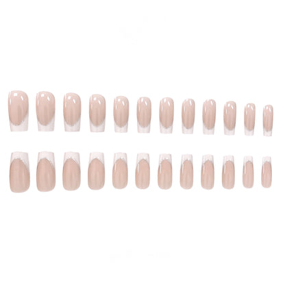 Elegante Französische Tipp-Acryl-Nail-Enhancements Brehn 1789915911