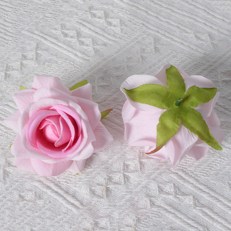 Elegante Stoff-Rosen-Haarspange