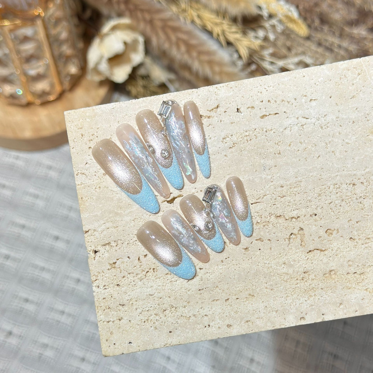 Stylisches Stiletto Nagelkunst Set Brehn