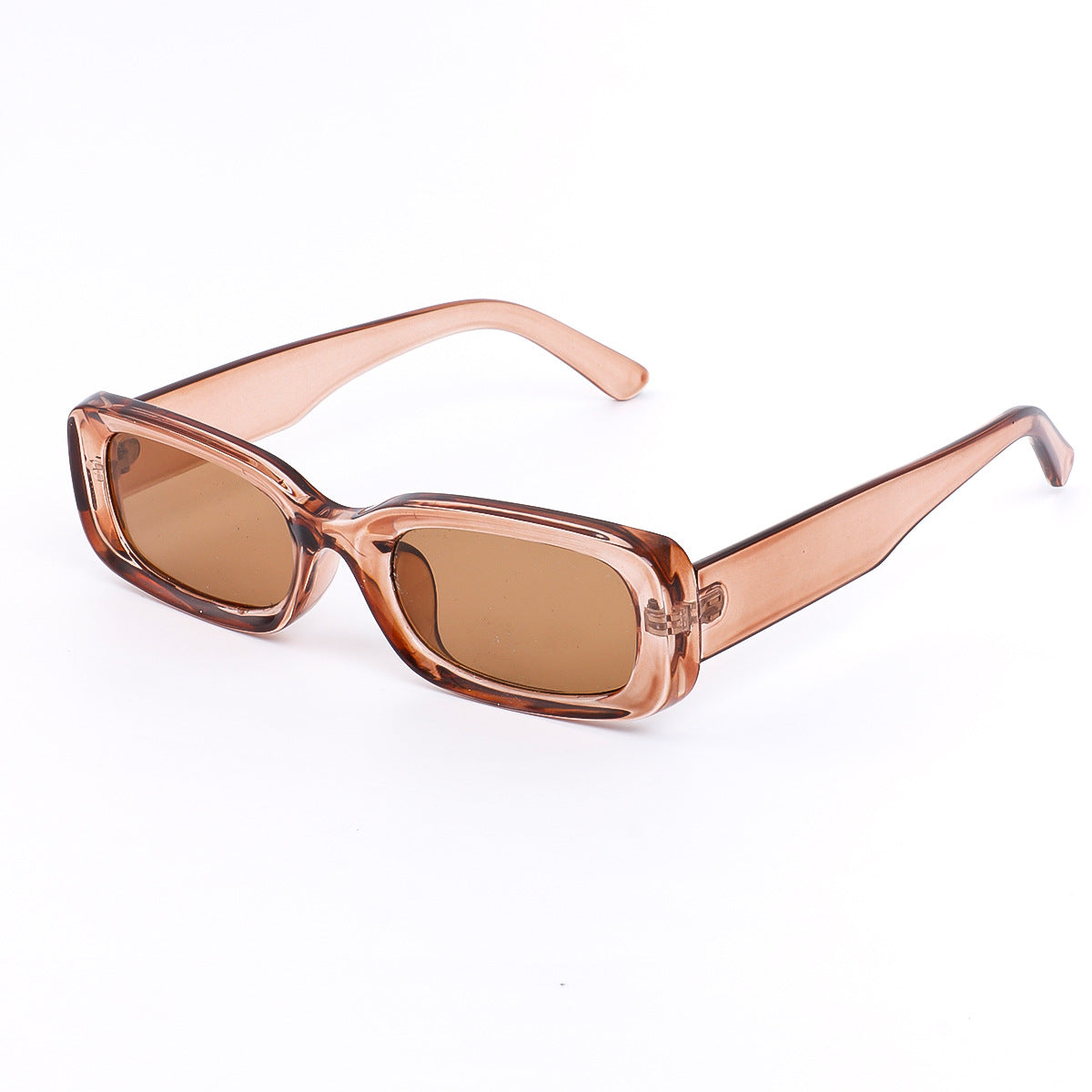 Damen modische Sonnenbrille im Retro-Stil mit breitem Rahmen Brehn