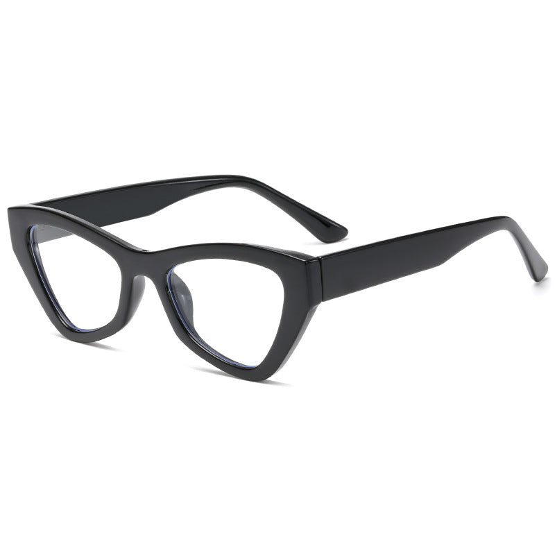 Damen Cat-Eye-Brille mit modischem transparenten Rahmen Brehn
