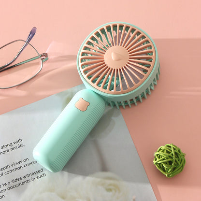 Damen Tragbarer Handventilator mit süßem Tiermotiv Brehn