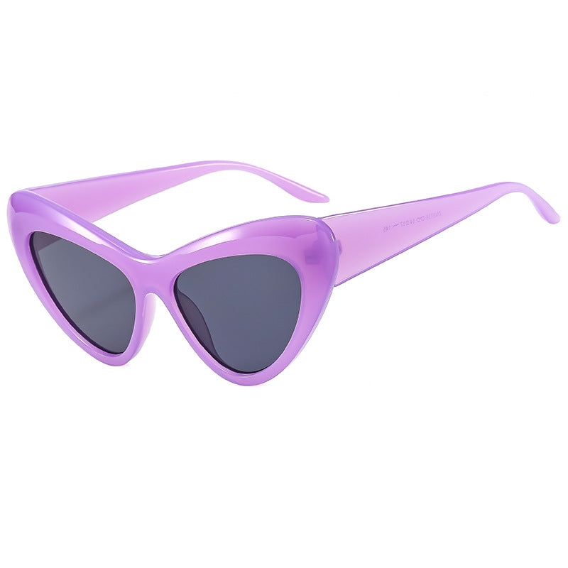 Damen Cat-Eye Sonnenbrille im markanten Design Brehn