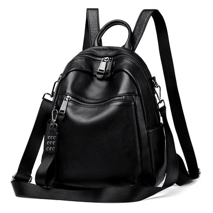 Vielseitiger Multifunktionaler Leder Rucksack Brehn