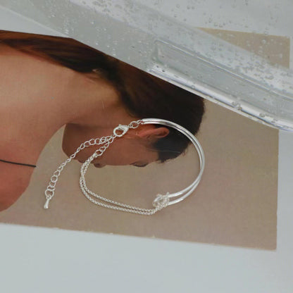 Minimalistischer Twist-Design-Armband Brehn