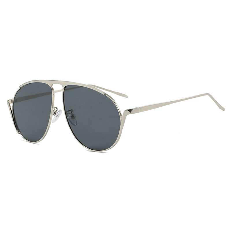 Damen modische Piloten-Sonnenbrille mit polarisierten Gläsern und elegantem Metallrahmen Brehn