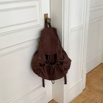 Lässiger Kordelzug-Rucksack