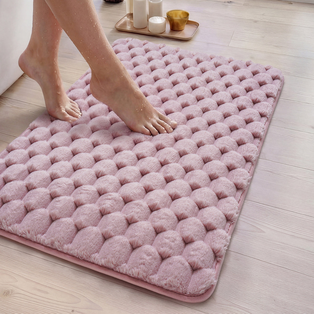 Absorbierende Waben-Badematte