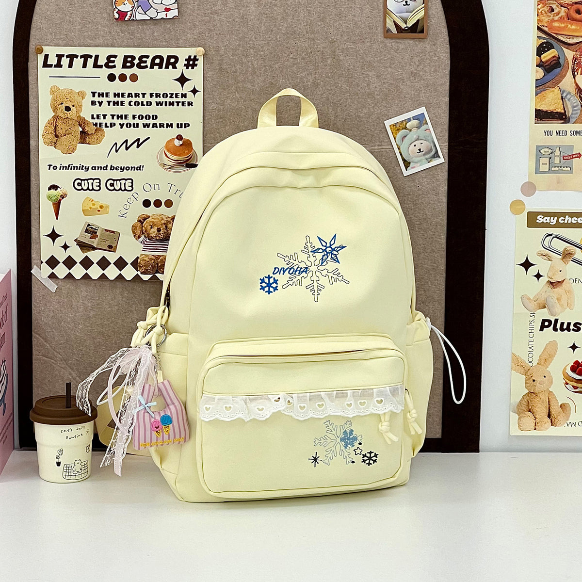 Stylische Bestickte Lässige Rucksack Brehn