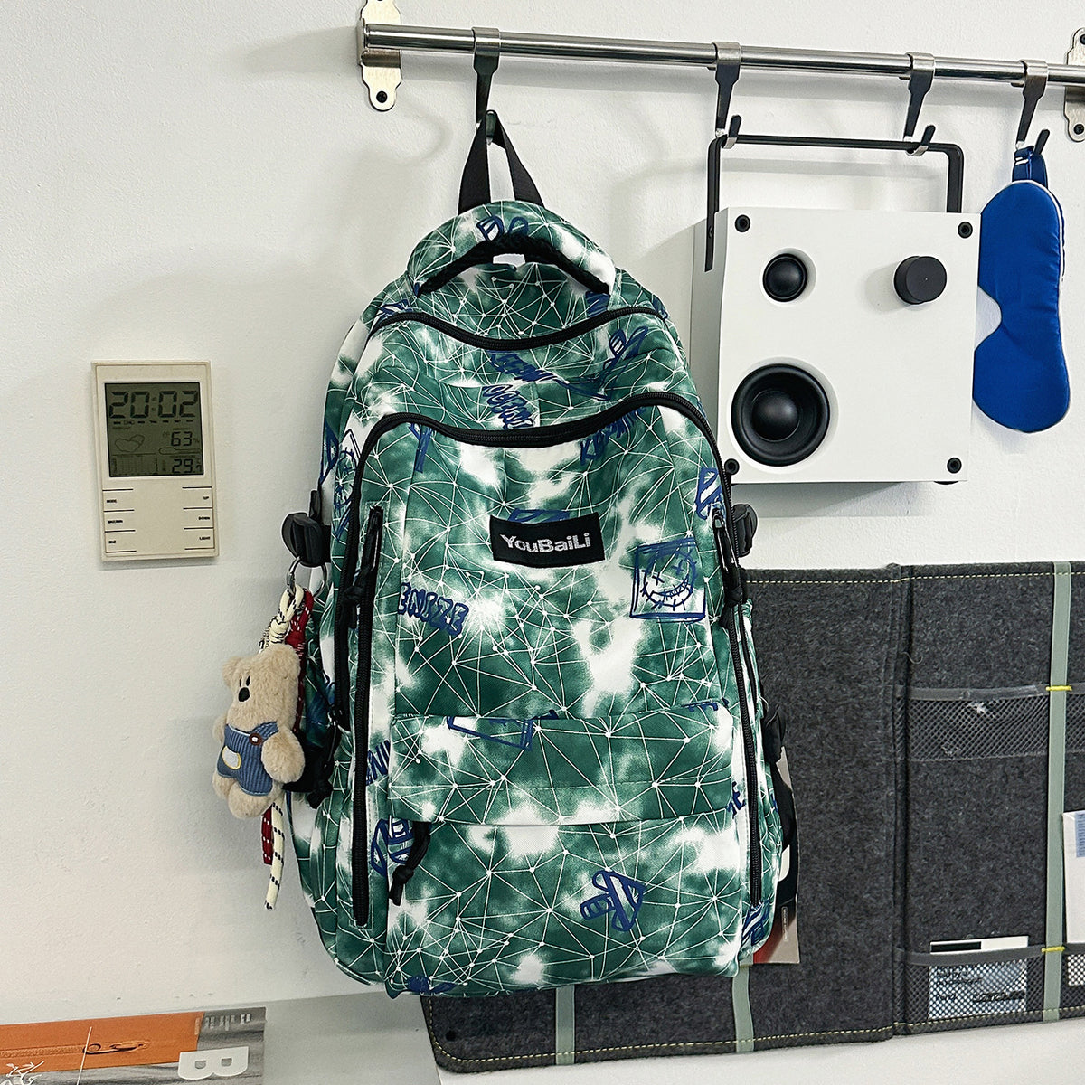 Trendiger Gemusterter Rucksack Brehn