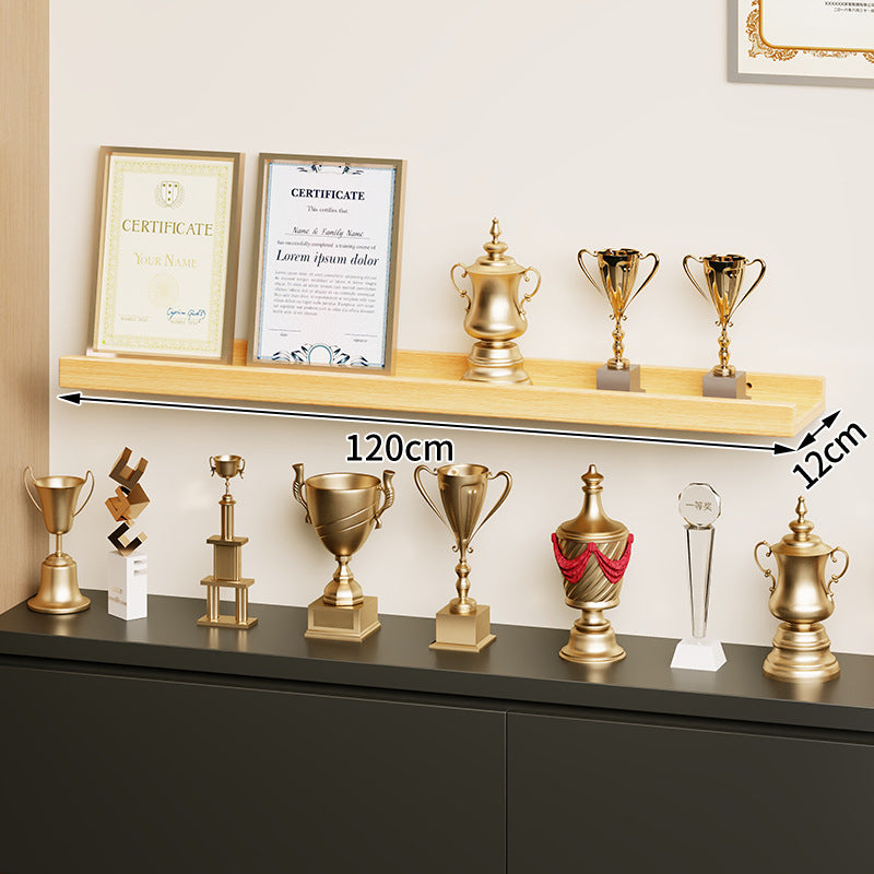 Wandmontierte Schwimmende Display-Regal Lackiertes Hochglanz-MDF