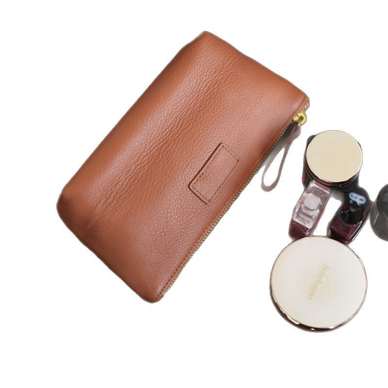 Strukturierte Leder Reisetasche Brehn