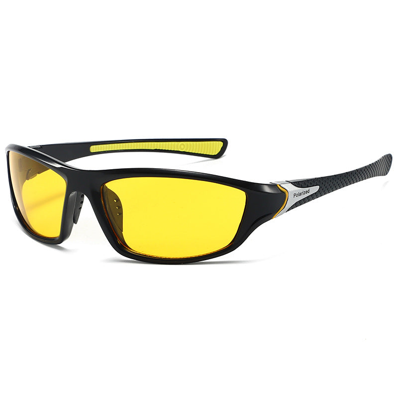 Herren Sportsonnenbrille mit polarisierenden Gläsern und ergonomischem Design Brehn