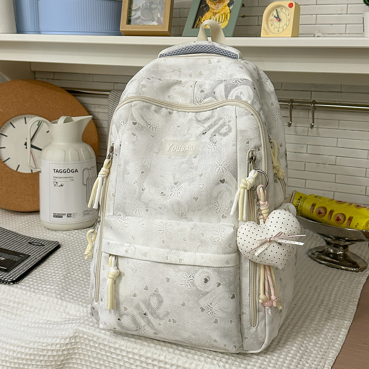 Stilvolle floral-geprägte Rucksack Brehn