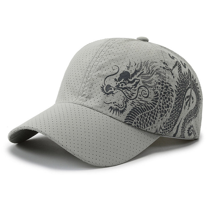 Herren Sportliche Cap mit Drachenmuster Brehn