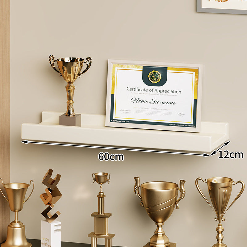 Wandmontierte Schwimmende Display-Regal Lackiertes Hochglanz-MDF