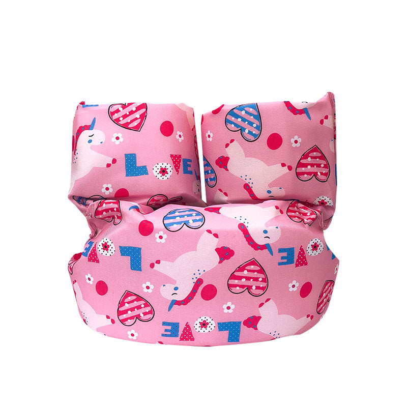 Damen Aufblasbare Schwimmhilfe mit farbigem Flamingo-Design Brehn