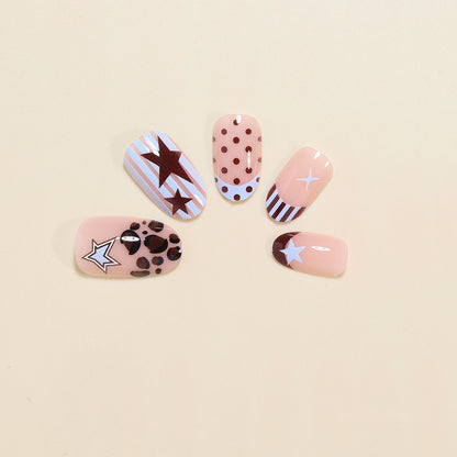 Künstlerisches Muster Nagelkunst Set Brehn