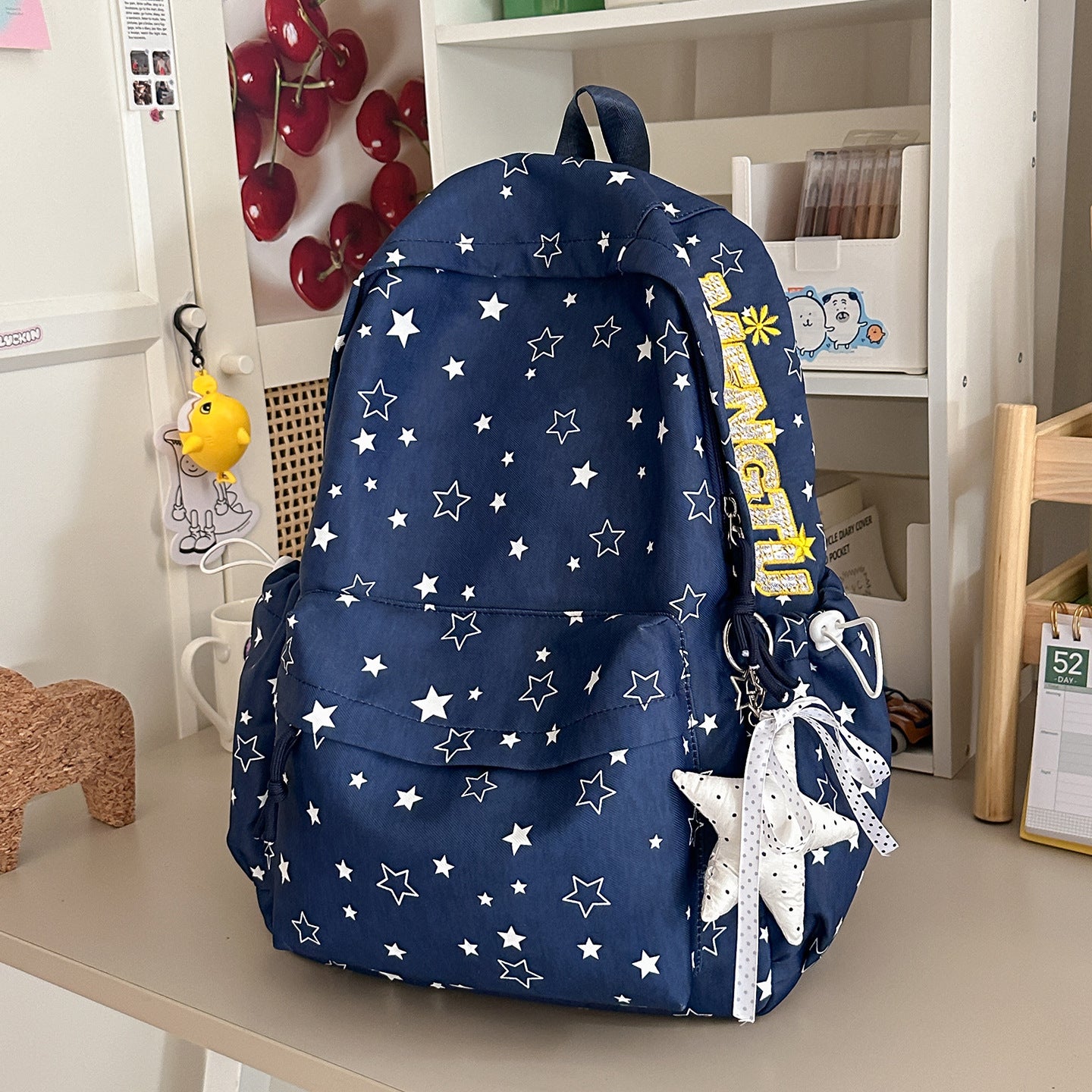 Mehrzweck-Leichter Schulrucksack mit Sternmuster
