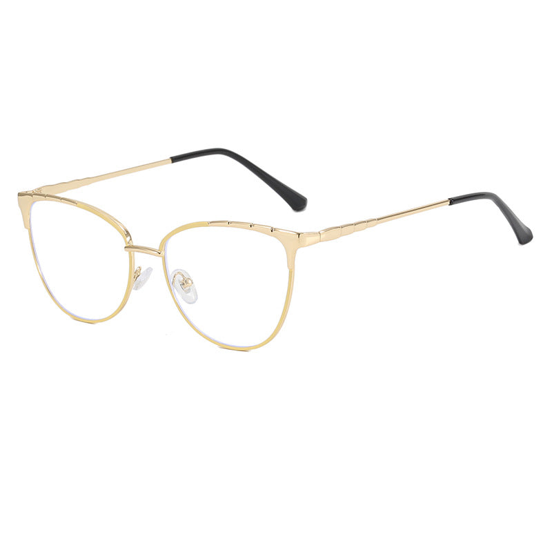 Damen Cat-Eye Brille mit feinen Metallakzenten Brehn