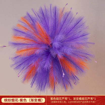 Dekorative Florale Puff