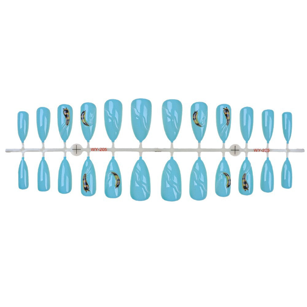 Stylisches dekoratives Druck-Nagelset Brehn